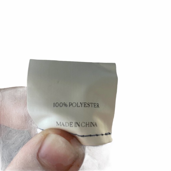 Cider Colorblock Corduroy White Blue Straight-Leg Pants - Picture 4 of 4